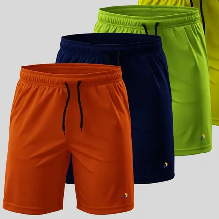 Kit 4 Bermuda Esportiva Masculina Coloridas Dry Fit Academia Sortidas G