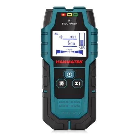 Scanner De Paredes Stud Finder Hanmatek Madeira Metal Fios Verde