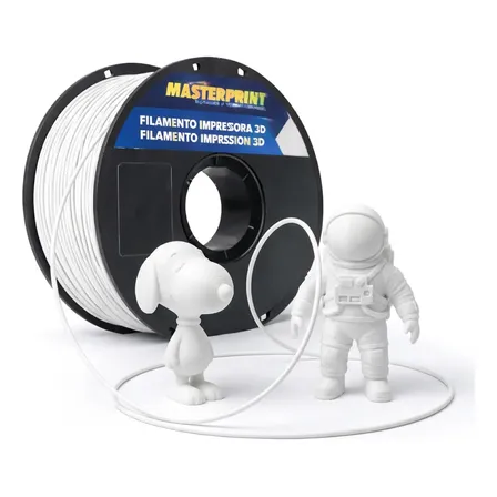 Filamento Pla Branco High Speed 1kg 1,75mm Impressora 3d Branco