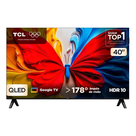 Tv 40p Tcl Qled Smart Full Hd Google Tv 40s5k