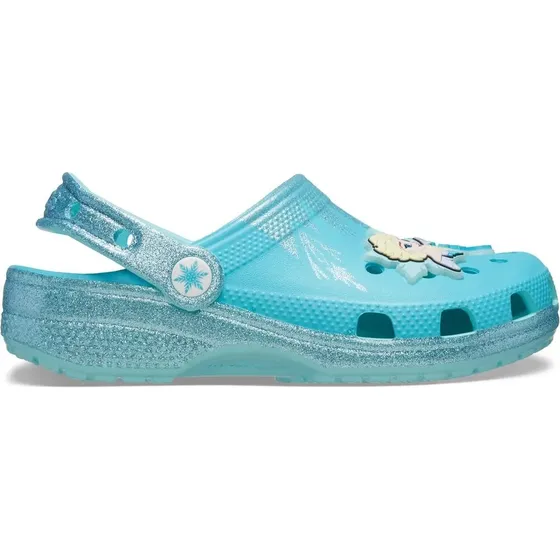 Sandália Crocs Classic Clog Frozen Elsa T Multi