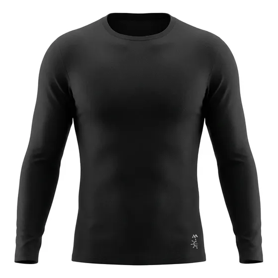 Camisa Dry Fit Proteção Uv Térmica Segunda Pele Modella Preto M
