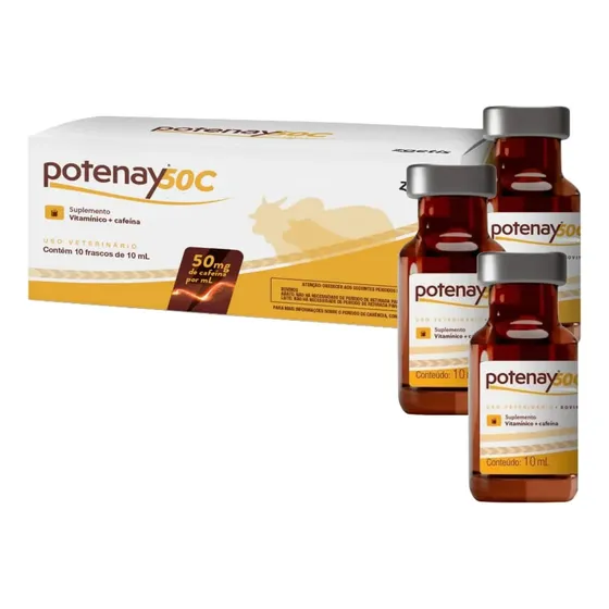 Potenay 50c Zoets Revigorante Vitamínico Caixa C/ 10 Unids.