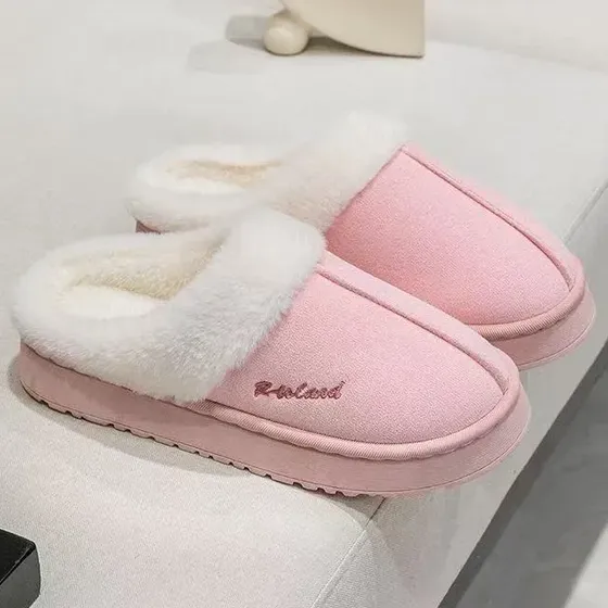Pantufa Unissex Pelúcia Antiderrapante Inverno Conforto