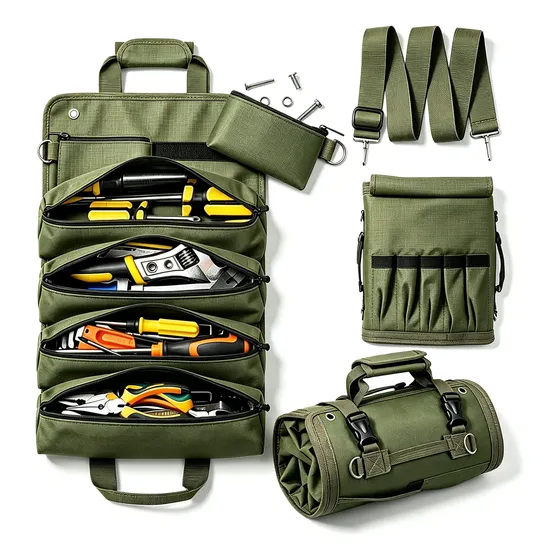 Bolsa Ferramentas Prático Mochila Porta Saco Rolo Oxford