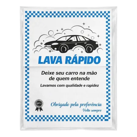 Tapete De Papel Para Carro Lava Rápido - 2 Kg C/ 220 Folhas Branco