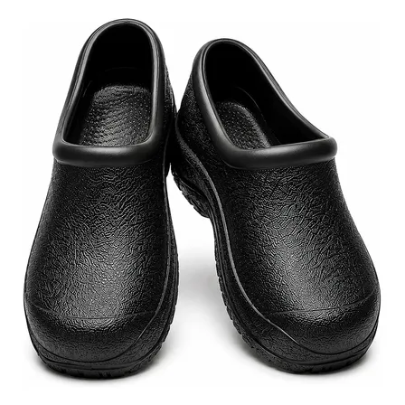 Sapato Profissional Hospitalar Antiderrapante Cozinha Preto 36.37