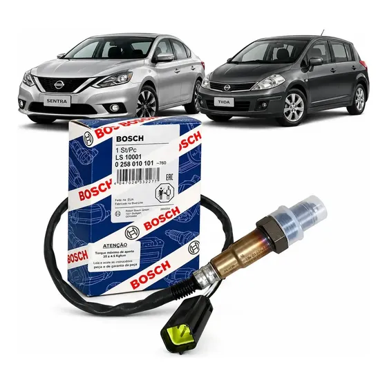 Sonda Lambda Bosch Livina Tiida 1.8 2010 2011 2012 2013 2014