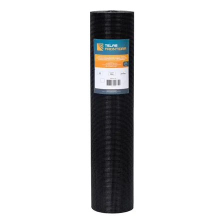 Tela Multiuso Revestida Preta 1,0m X 30m 1/4 - Fronteira Preto