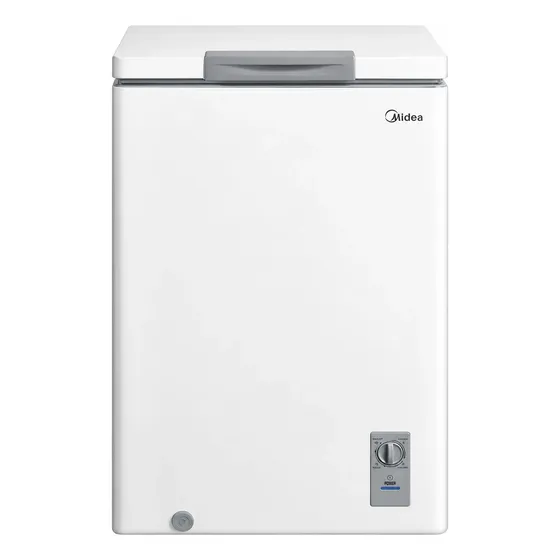 Freezer Midea Horizontal 100l 1 Porta Branco Bivolt Branco Bivolt