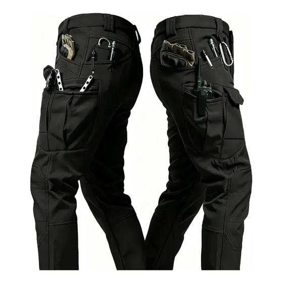 Calça Tática Cargo Masculina Com Vários Bolsos