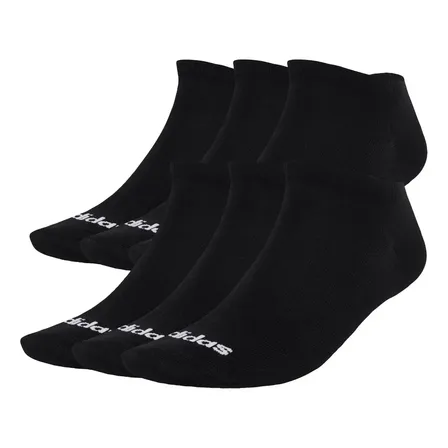 6 Pares De Meias Finas Linear Ballerina Adidas