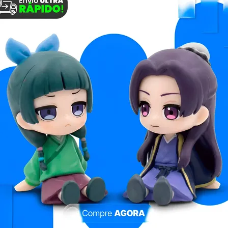 Boneco Maomao E Jinshi Diários De Uma Apotecária Cabeçudos