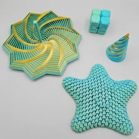 Kit Brinquedos Sensoriais Ansiedade, Calmante, Autismo, Tea. Colorido/diversos