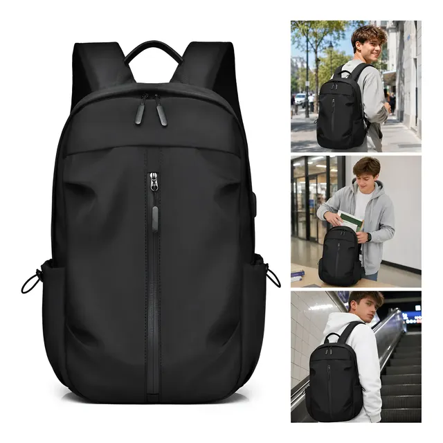 Mochila Masculina Notebook Impermeável Entrada Usb Faculdade