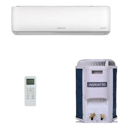 Ar-condicionado Split Hw Inverter Agratto Zen 12k R32 Fr 220 Branco 220v