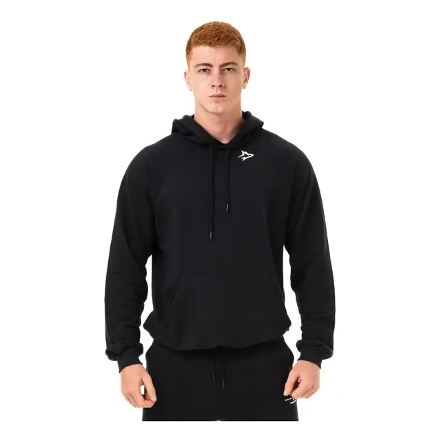 Casaco Moletom Preto New Lupus Inverno Alpha M Preto Liso