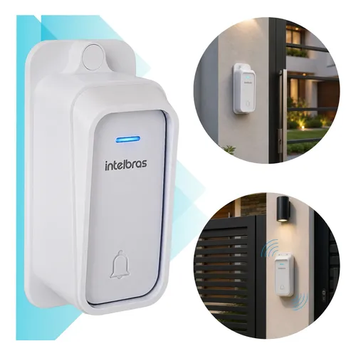 Suporte Protetor Anti-furto Chuva Campainha Intelbras Cik200 Branco -