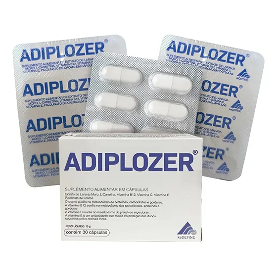 1 Caixa Adiplozer Original Uso 30 Dias