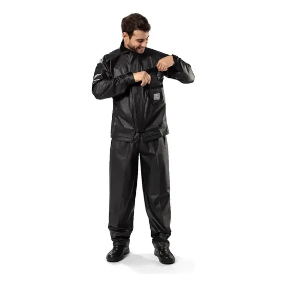 Capa De Chuva G Com Bolso Pantaneiro