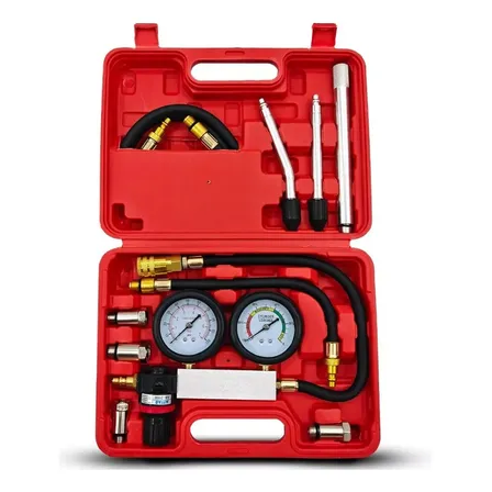 Kit De Teste Medidor De Compressão Duplos De Cilindro Tu-21