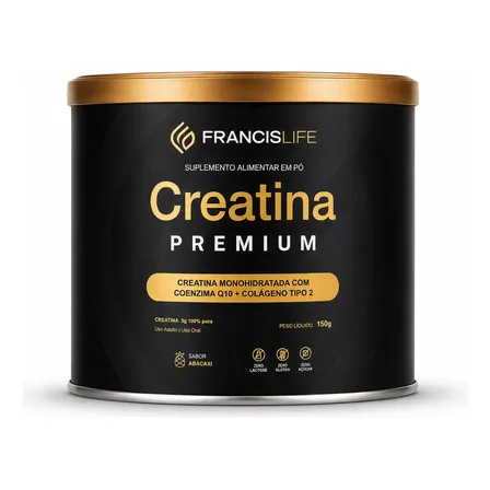 Creatina + Colágeno Tipo 2 + Coq10 - 1 Pote Abacaxi