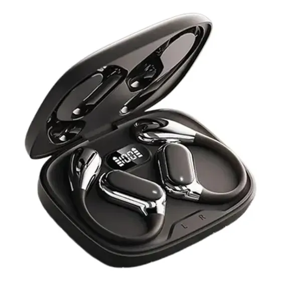 Fone Bluetooth Esportivo Com Estojo De Carregamen