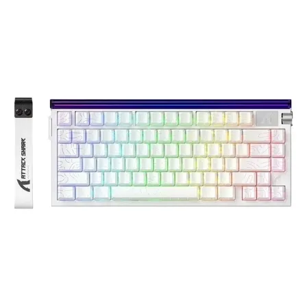 Teclado Gamer Attack Shark R85he Mecânico Usb