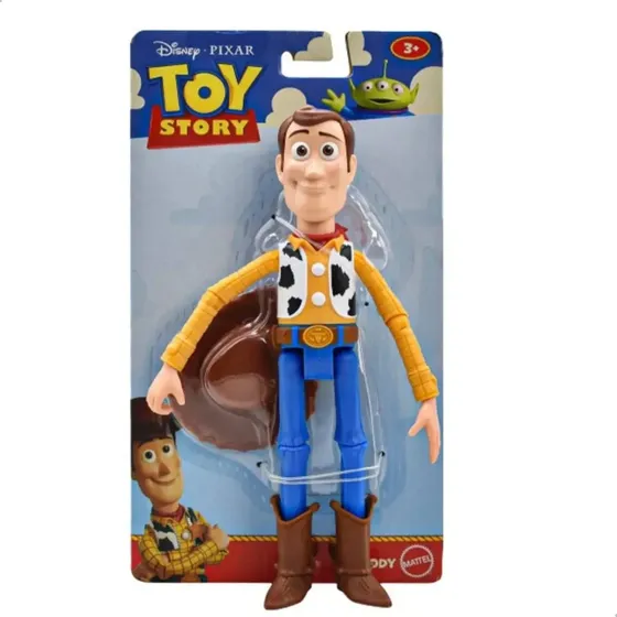 Boneco Woody Toy Story Articulado 22cm Pixar Mattel Jlt16