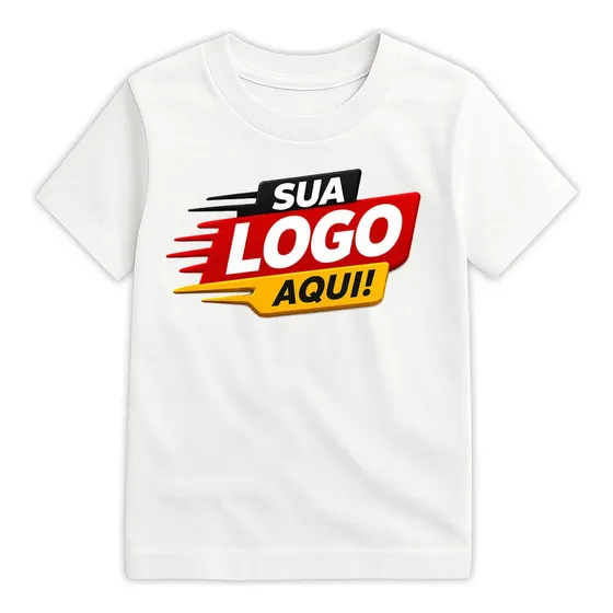 Camiseta Blusa Personalizada Com Sua Arte Logo Frase Foto