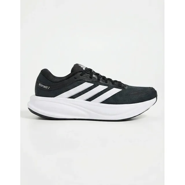 Tênis adidas Response 2 Masculino Confortável Leve Versátil Preto/branco Liso 40 Br