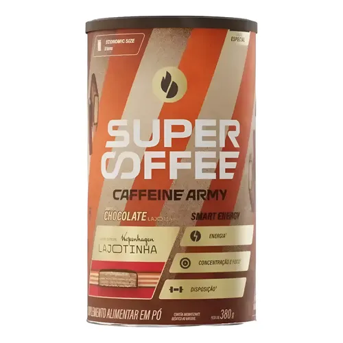 Supercoffee Caffeine Army Lata 380g Café Economic