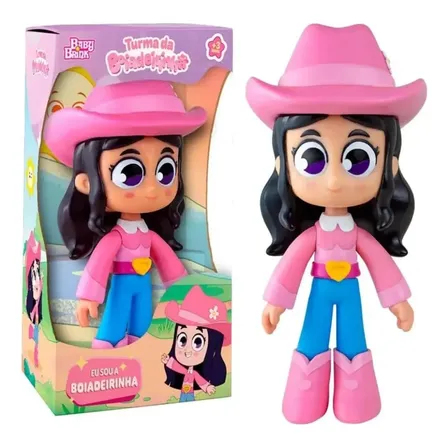 Boneca Boiadeirinha Turma Da Boiadeirinha Baby Brink
