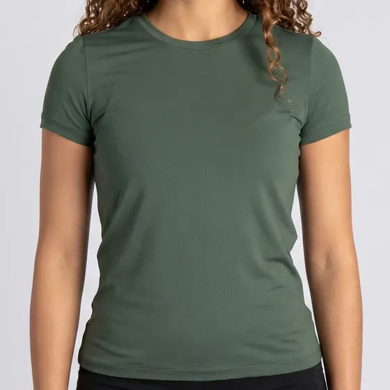 Camiseta Esportiva Manga Curta Mulher Mercado Livre Basics