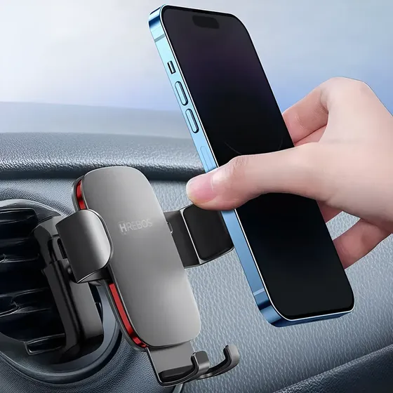 Suporte Celular Carro Com Magnética Premium Saída De Ar Clip
