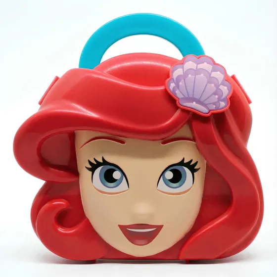 Kit Estojo C/ Jogo Da Memória P/ Pintar E Jogar Ariel Disney