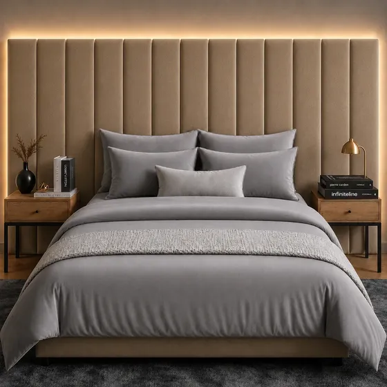 Cabeceira Modular King Premium 10 Placas 110x20 Infiniteline