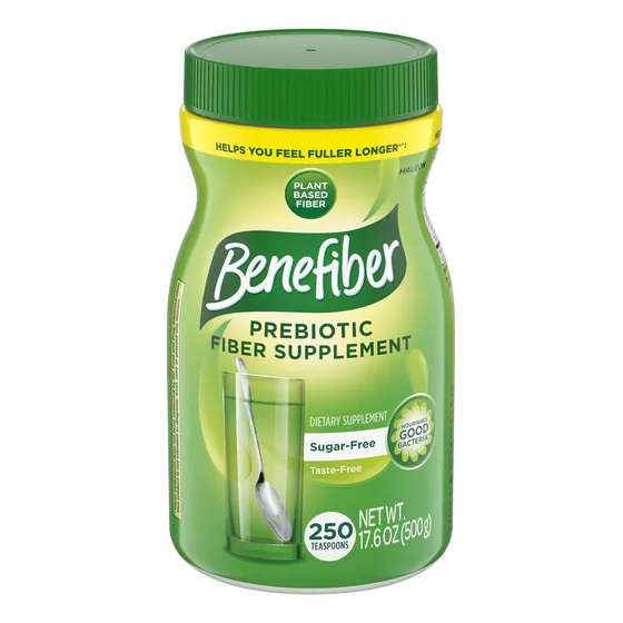 Pó De Fibra Prebiótica Diária Benefiber Para Saúde Digestiva