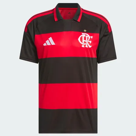 Camiseta De Futebol Masculina Torcedor Cr Flamengo 26 Adidas