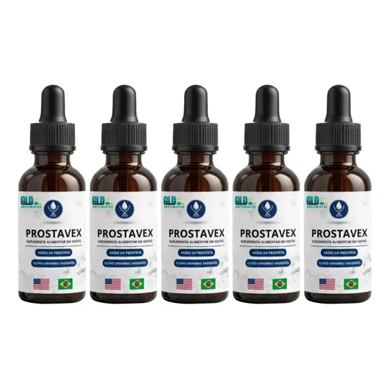 5x Prostavex 30ml Formula Original-envio Hoje Original