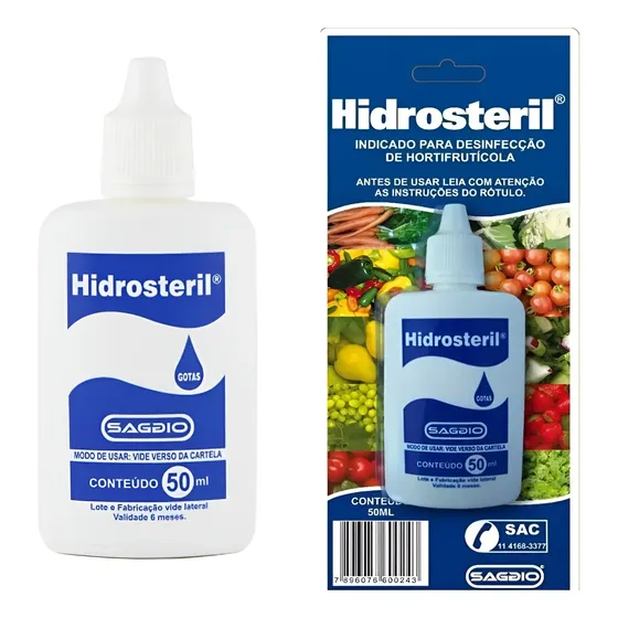 4 Hipoclorito Desinfecta Saladas/ Frutas/ Limpa Água Potável