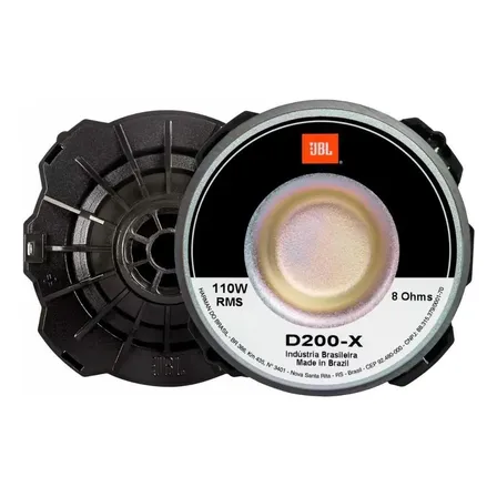 Jbl D200x Driver Corneta Compressão Diafragma Fenólico 110w