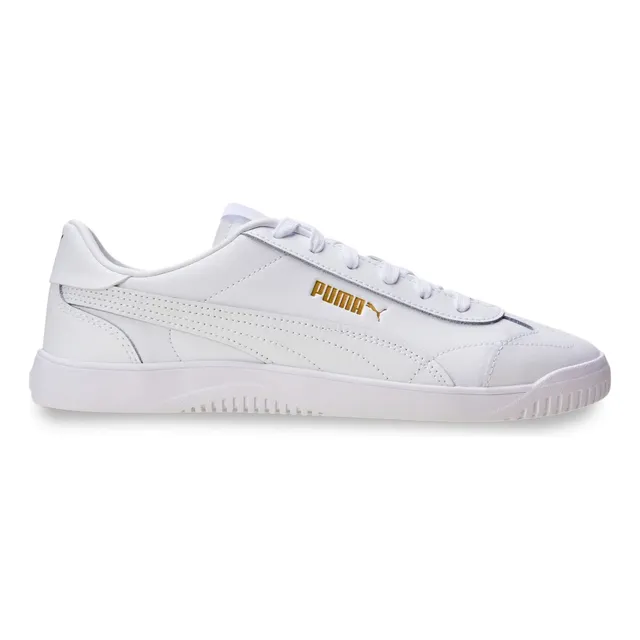 Tênis Masculino E Feminino Club 5v5 Puma Puma White-puma White-puma Gold Liso 42 Eu