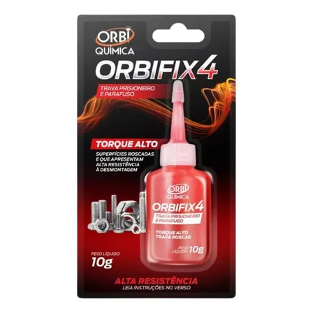 Cola Trava Rosca Alto Torque Orbi Quimica 10g Alta Resistenc