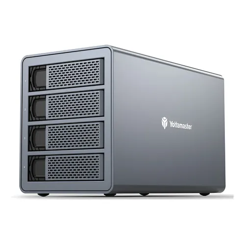 Hd Storage 4 Baias Hd Sata/ssd 2.5 E 3.5 Usb-c 3.2 10gbps 127/220v