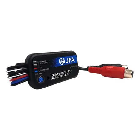 Conversor Rca Jfa Remoto Slim Automotivo
