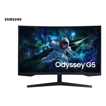 Monitor Gamer Samsung Odyssey G5, 32 ,qhd, 165hz,1ms,hdmi,dp Preto Ac 100~240v