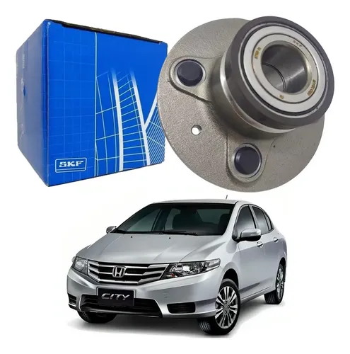 Cubo De Roda Traseiro A Disco City 1.5 Com Abs 2009 A 2014