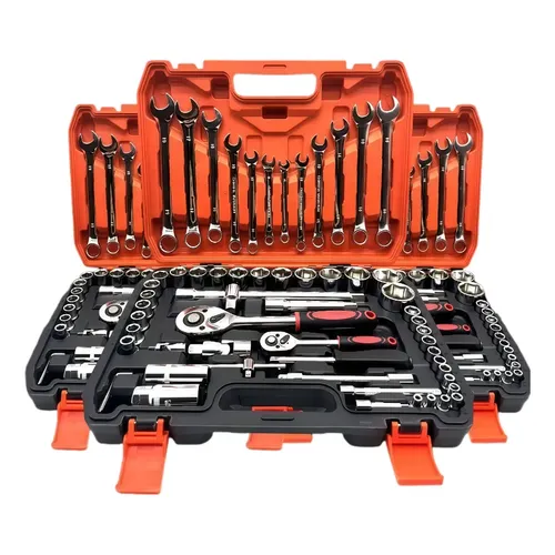 Jogo Soquete Chave Combinada Catraca Kit 61 Pcs Com Maleta
