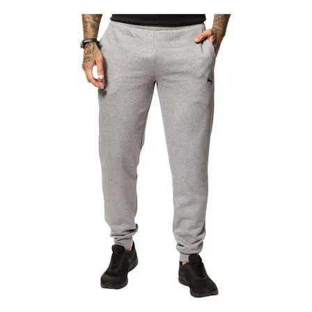 Calça Esportiva Masculina Ess Sweatpants Fl Puma Medium Gray Heather Geométrico P
